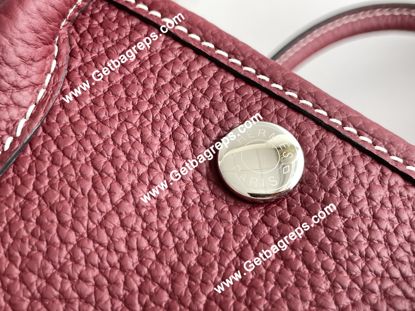 Hermes Garden Party Mini Hand Stitching 