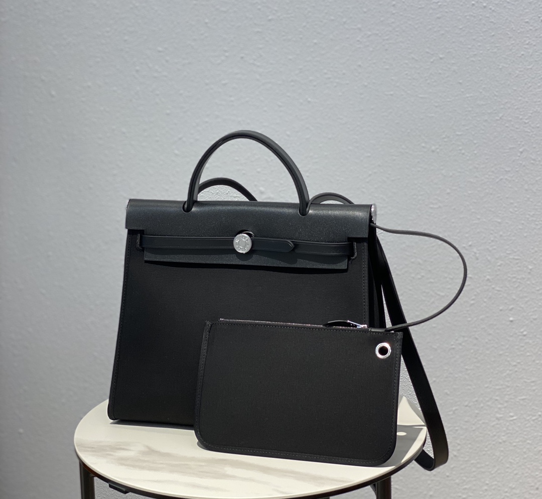 Hermes Herbag Black