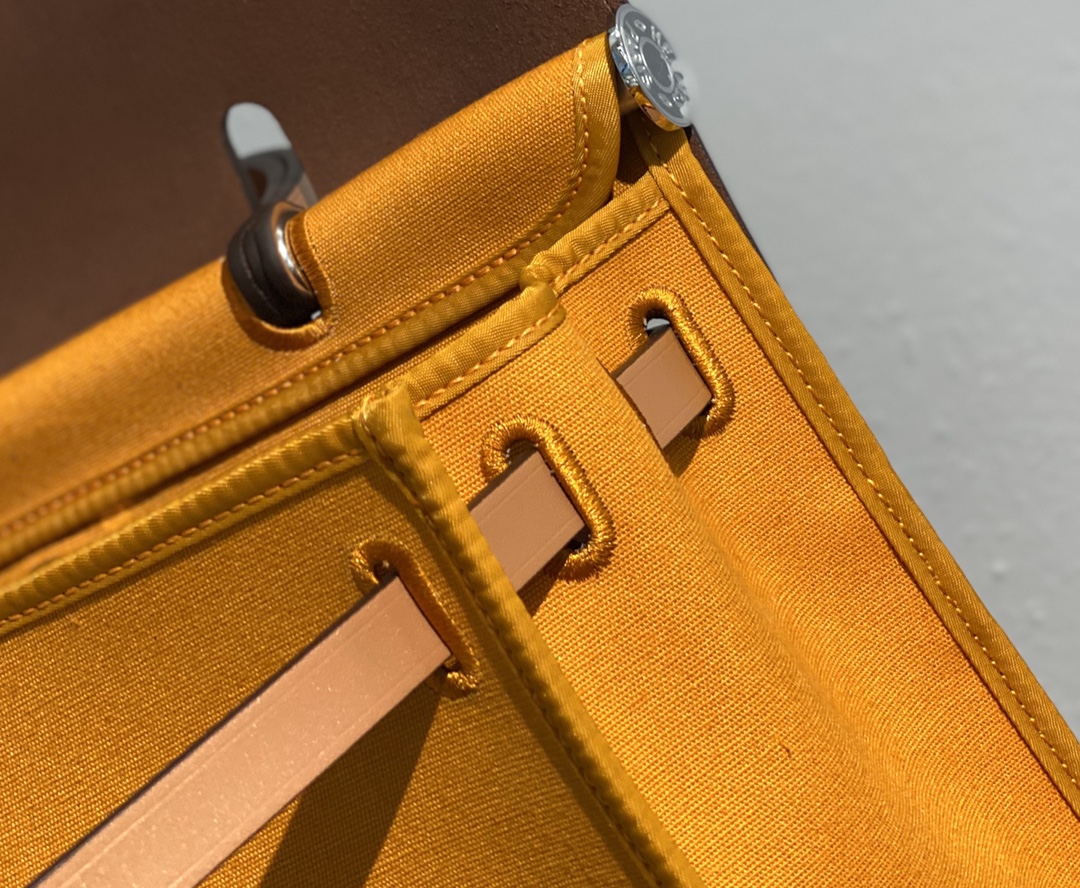 Hermes Herbag Turmeric and Brown
