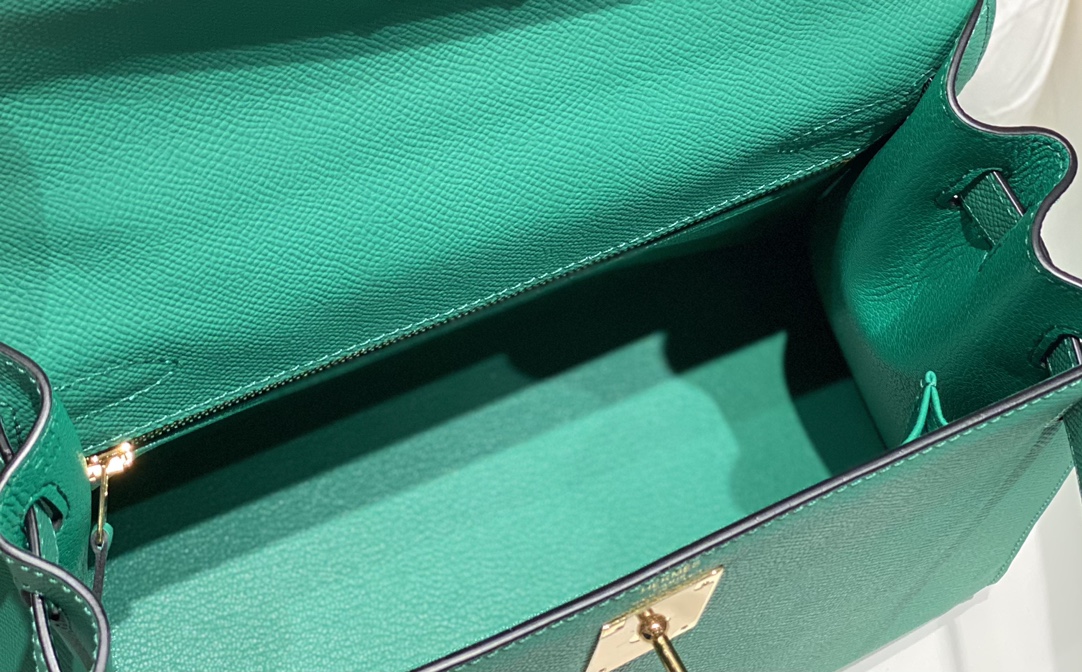 Hermes Kelly 19cm 25cm 28cm Green