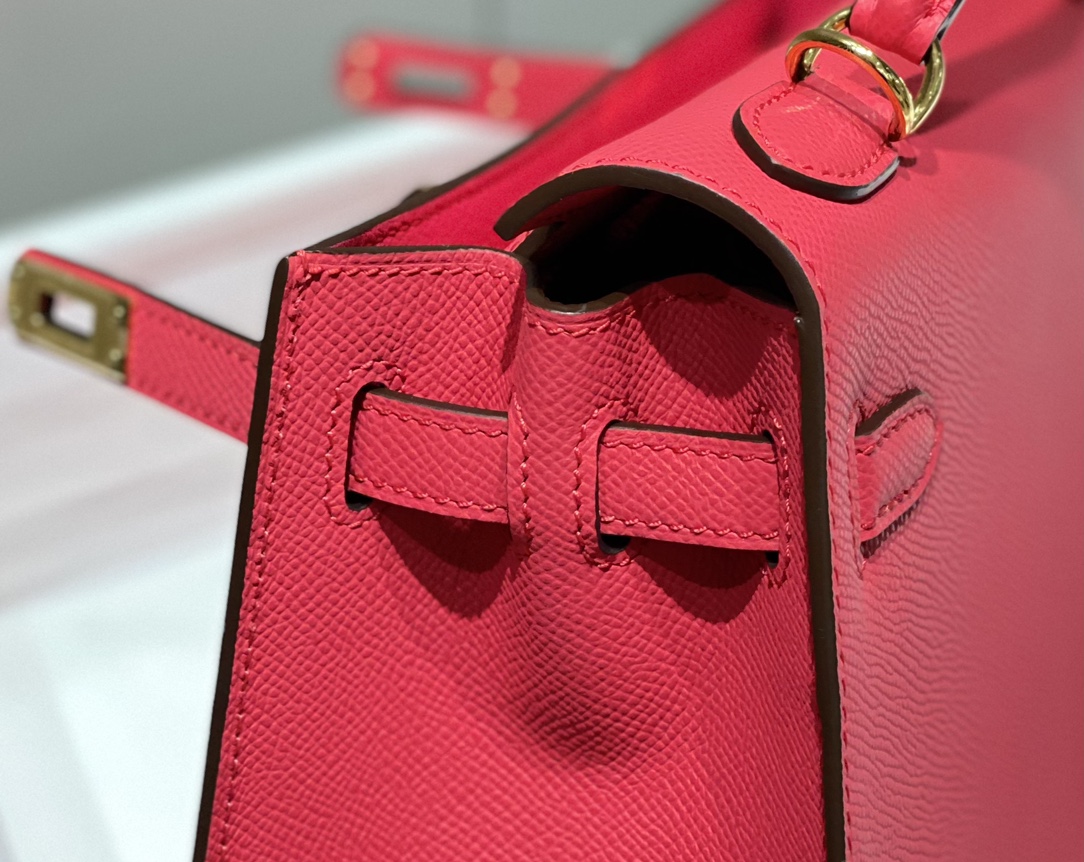 Hermes Kelly 19cm 25cm 28cm Red