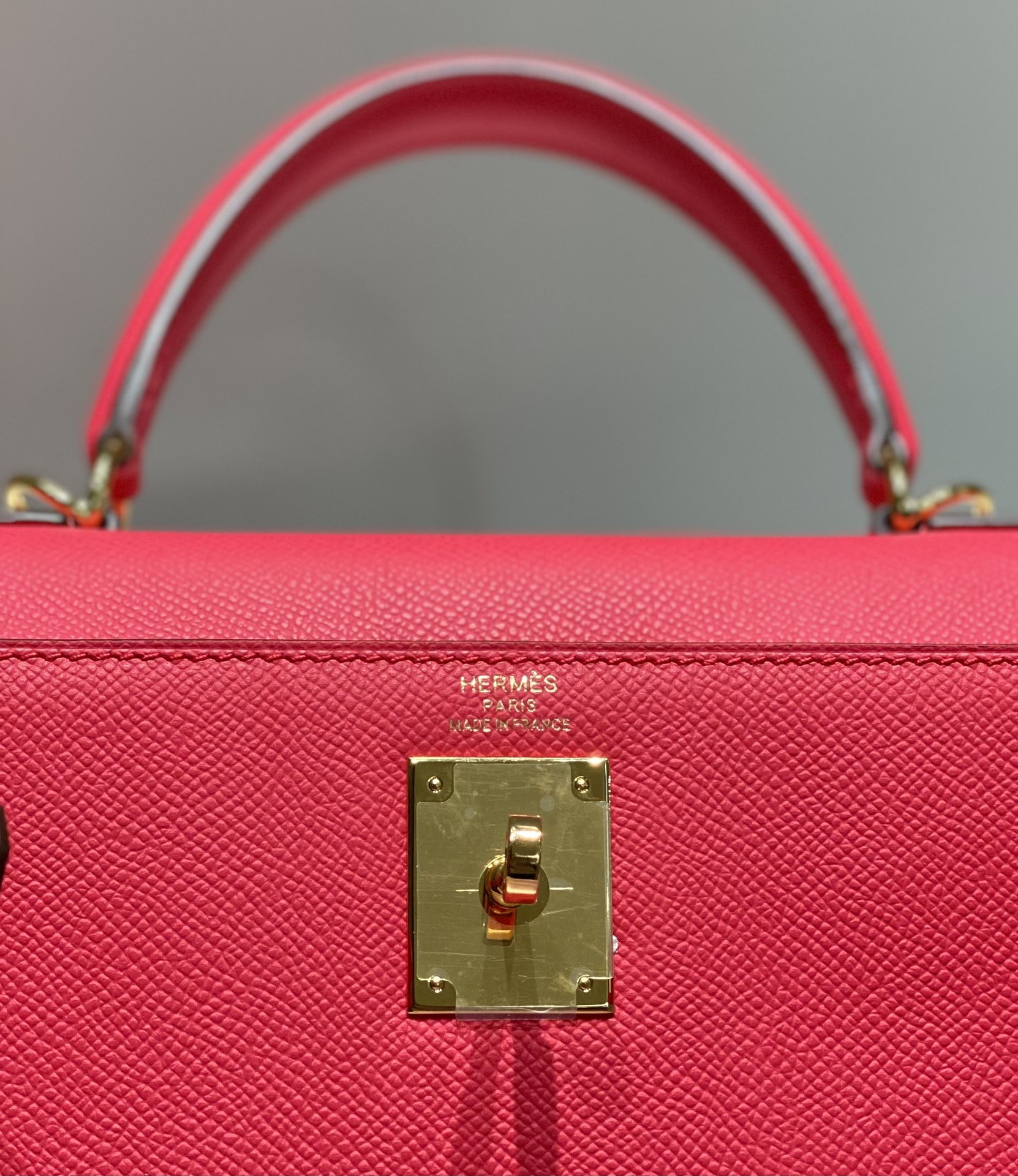 Hermes Kelly 19cm 25cm 28cm Red