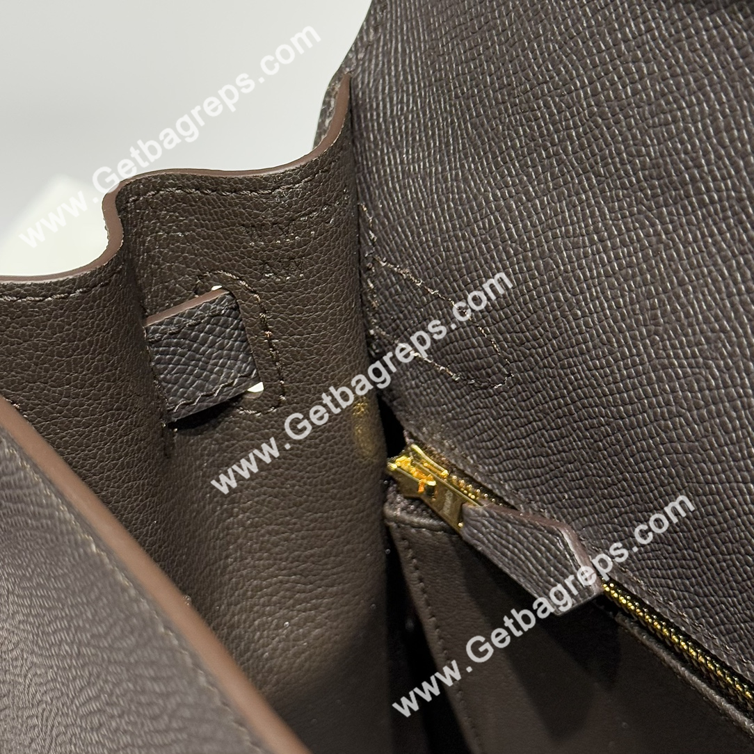 Hermes Kelly 28cm Epsom Leather Ebony with Gold