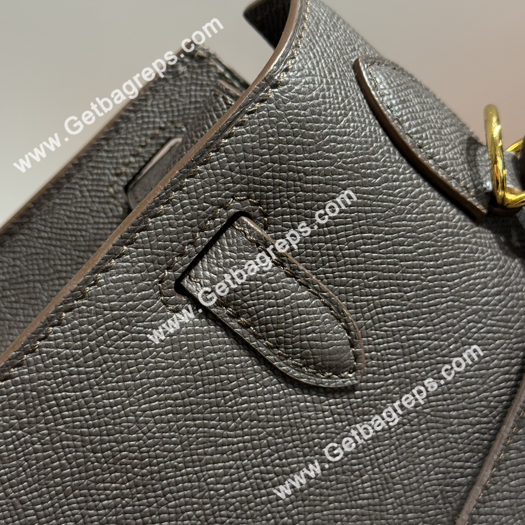 Hermes Kelly 28cm Epsom Leather Ebony with Gold