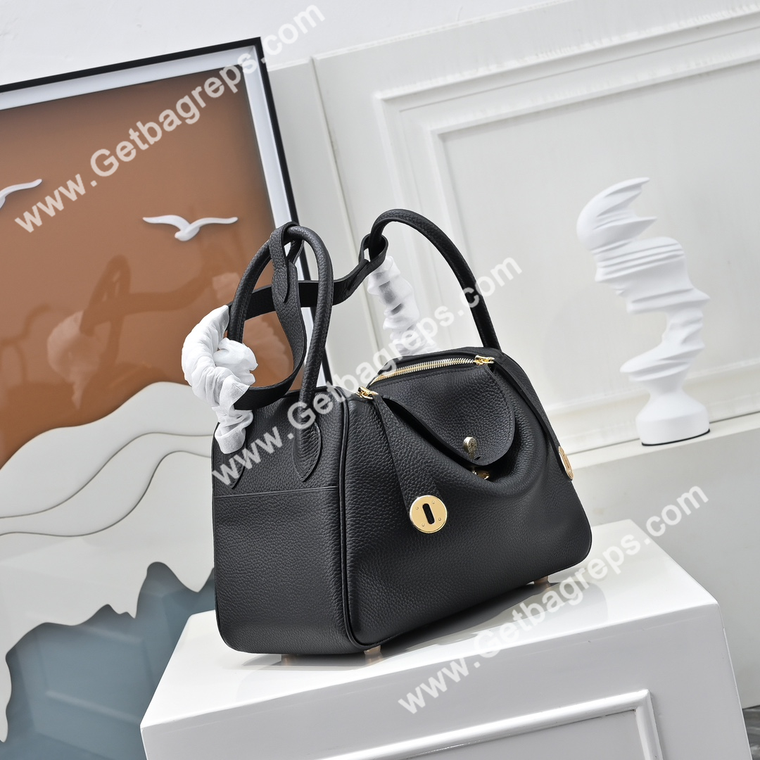 Hermes Lindy Black 19cm and 26cm