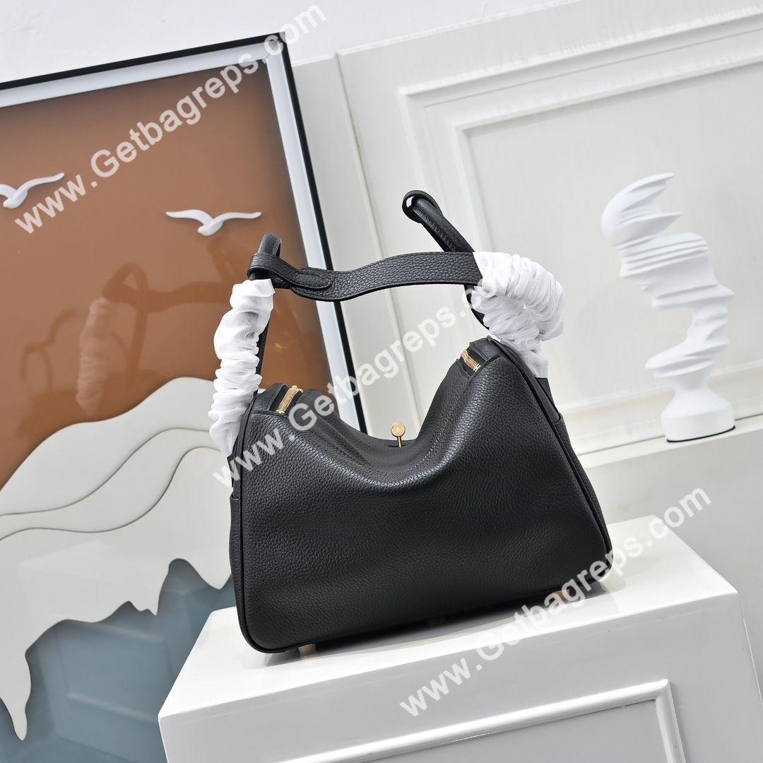 Hermes Lindy Black 19cm and 26cm