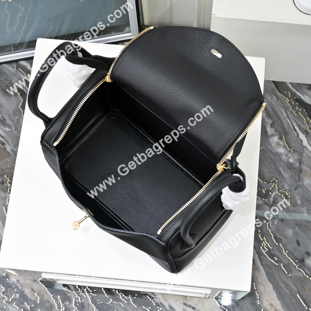 Hermes Lindy Black 19cm and 26cm