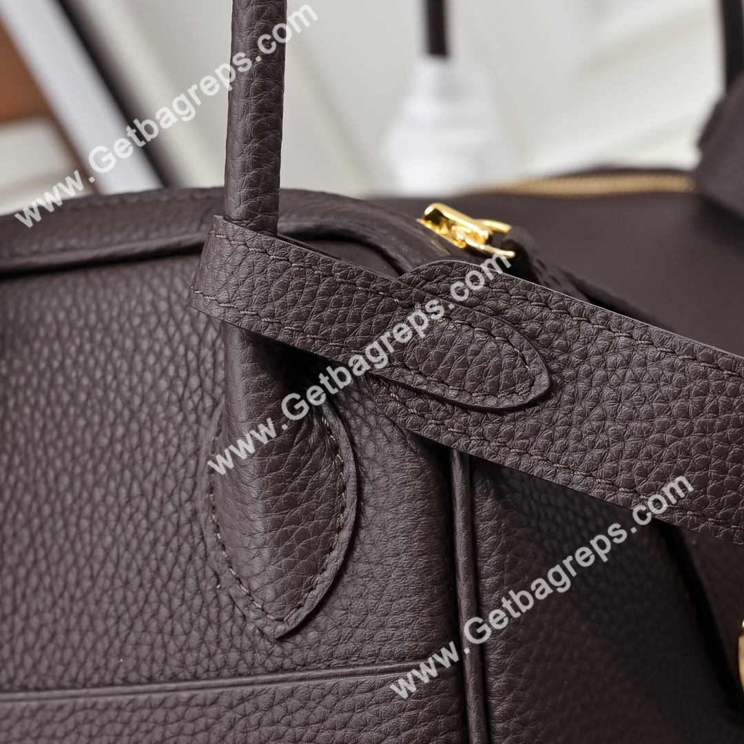 Hermes Lindy Brown 19cm and 26cm