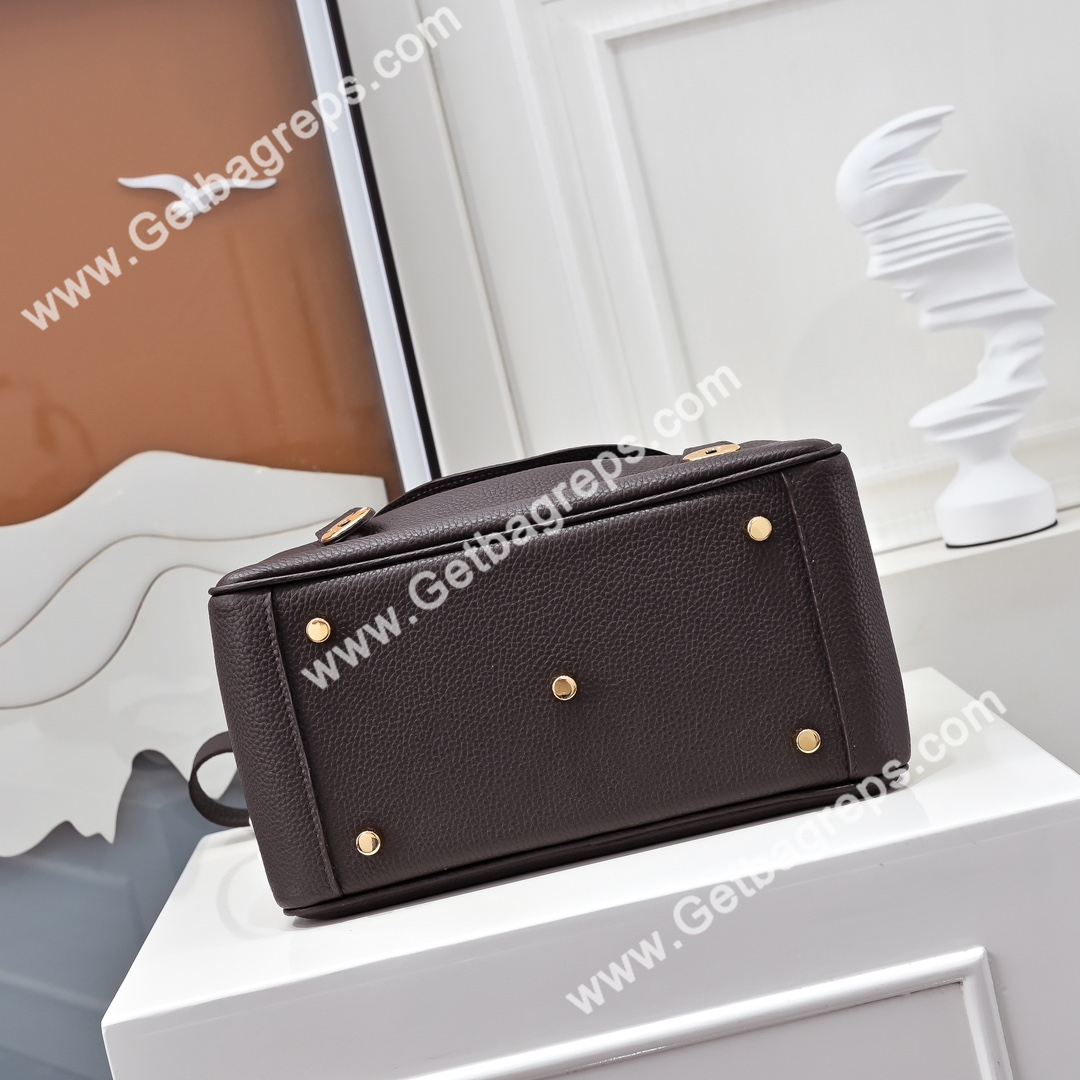 Hermes Lindy Brown 19cm and 26cm