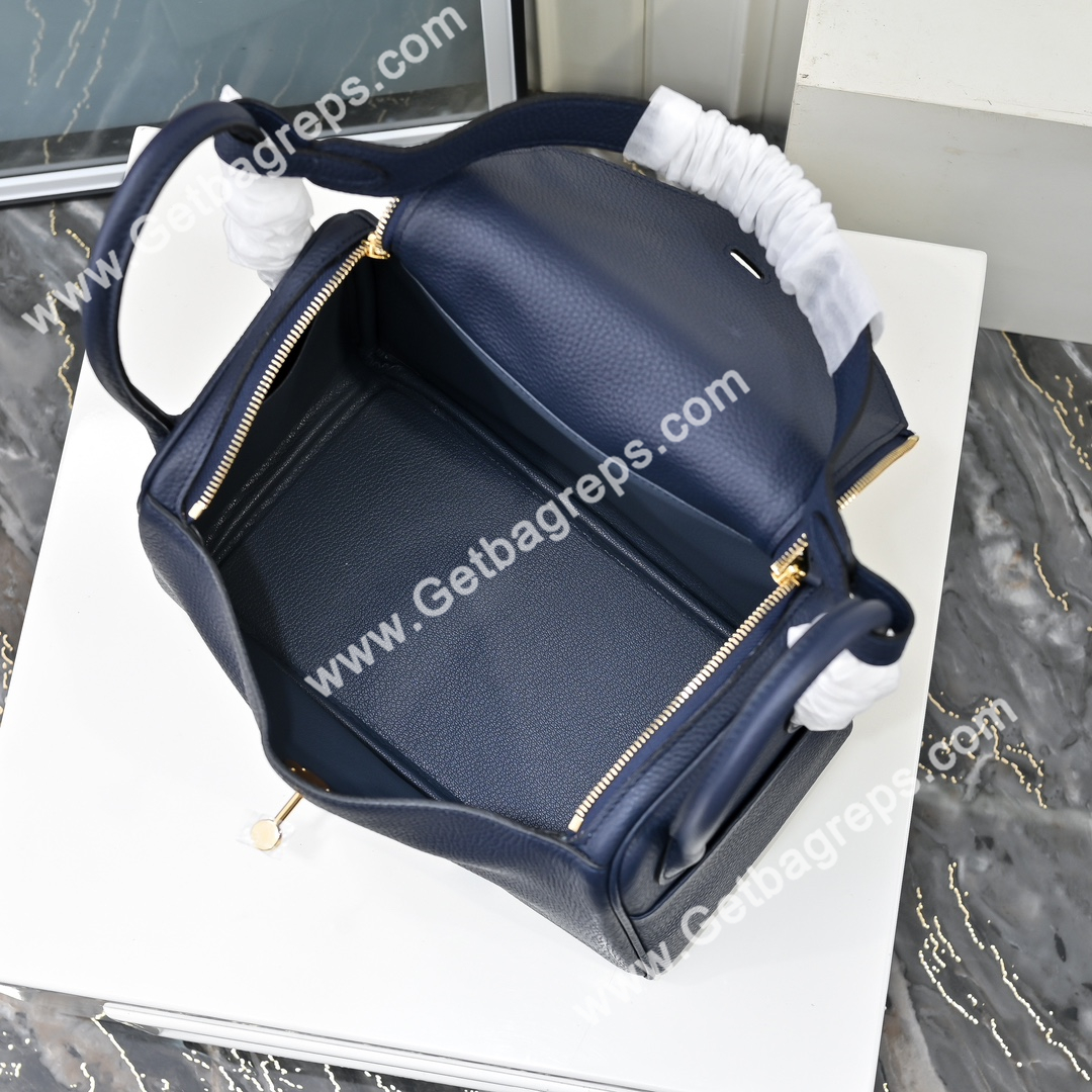 Hermes Lindy Dark Blue 19cm and 26cm