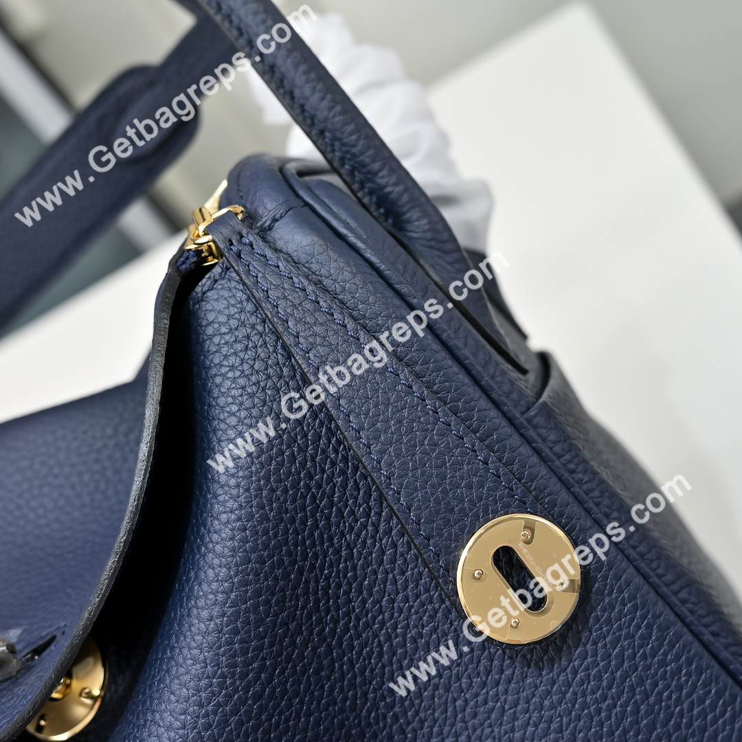 Hermes Lindy Dark Blue 19cm and 26cm