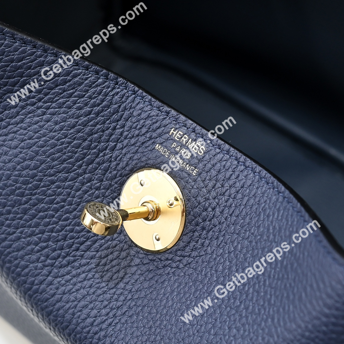 Hermes Lindy Dark Blue 19cm and 26cm