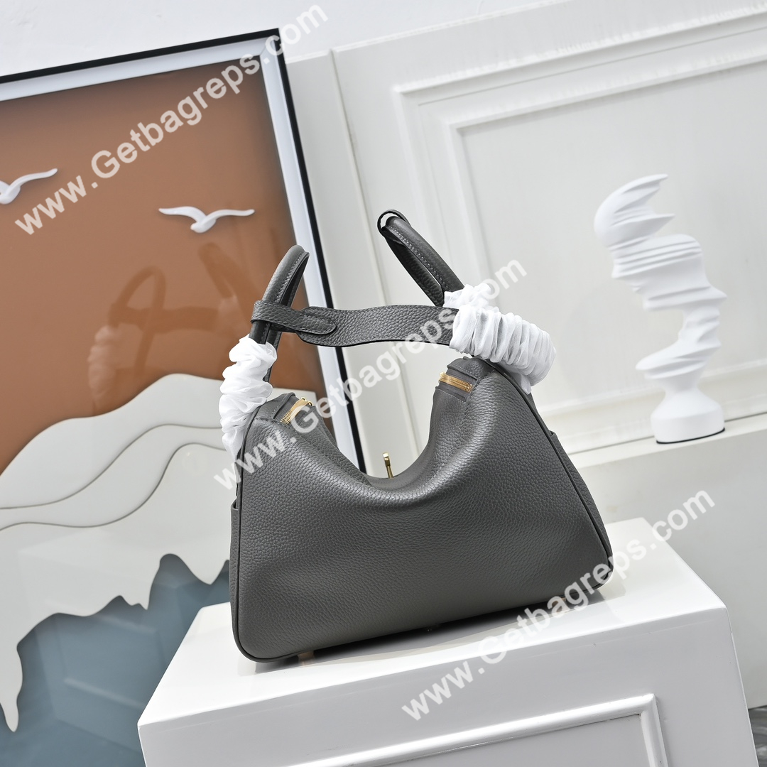 Hermes Lindy Dark Gray 19cm and 26cm