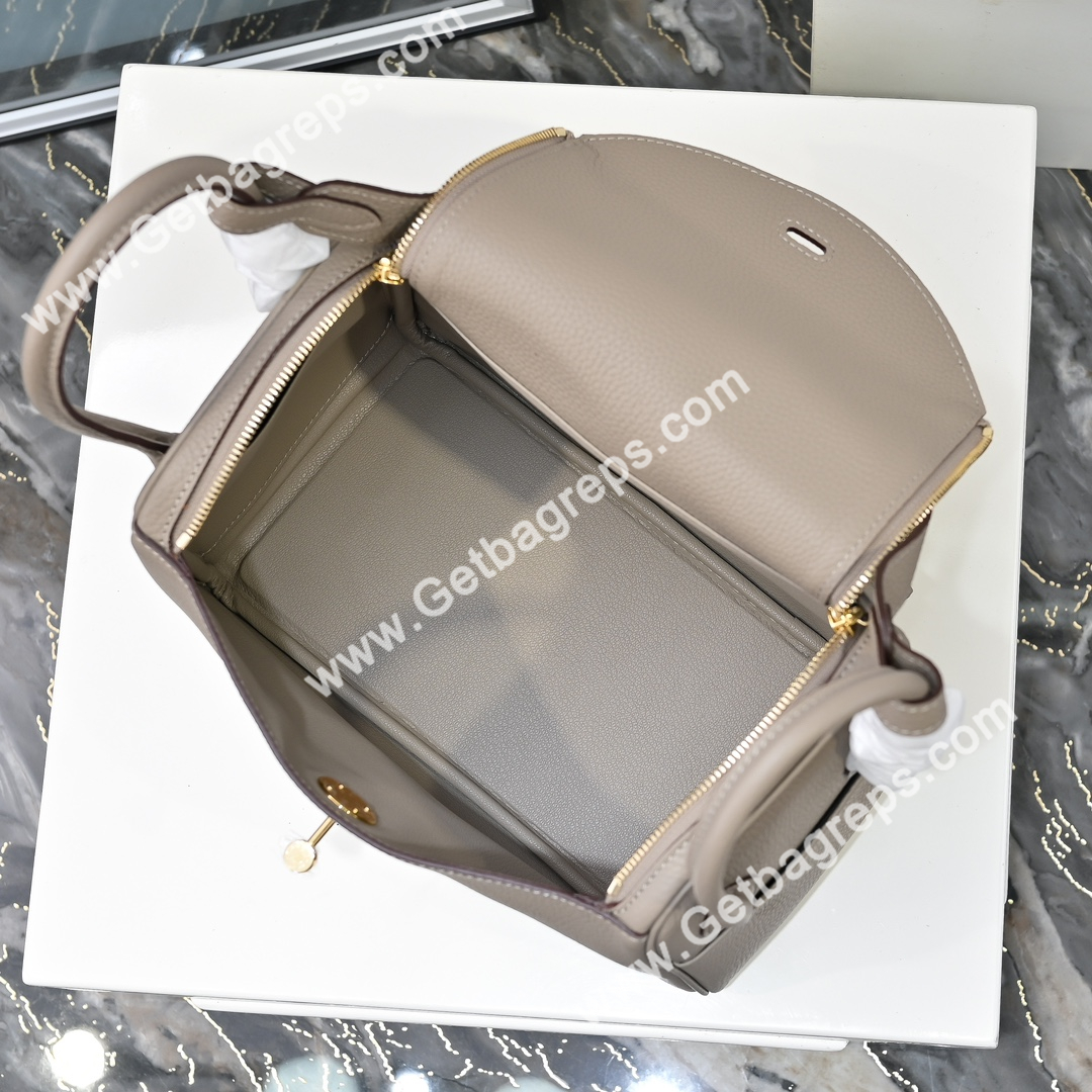 Hermes Lindy Grey-1 19cm and 26cm