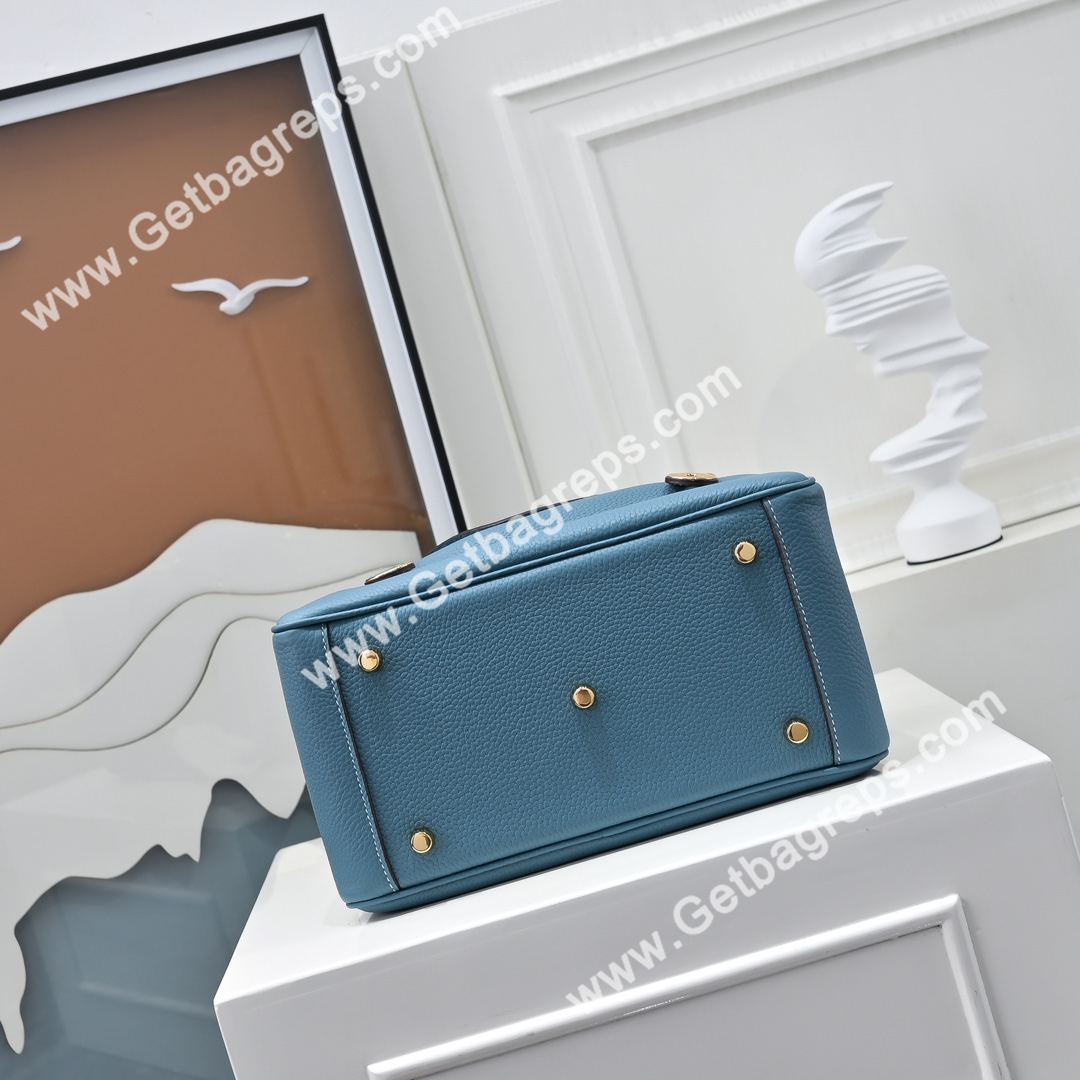 Hermes Lindy Light Blue 19cm and 26cm