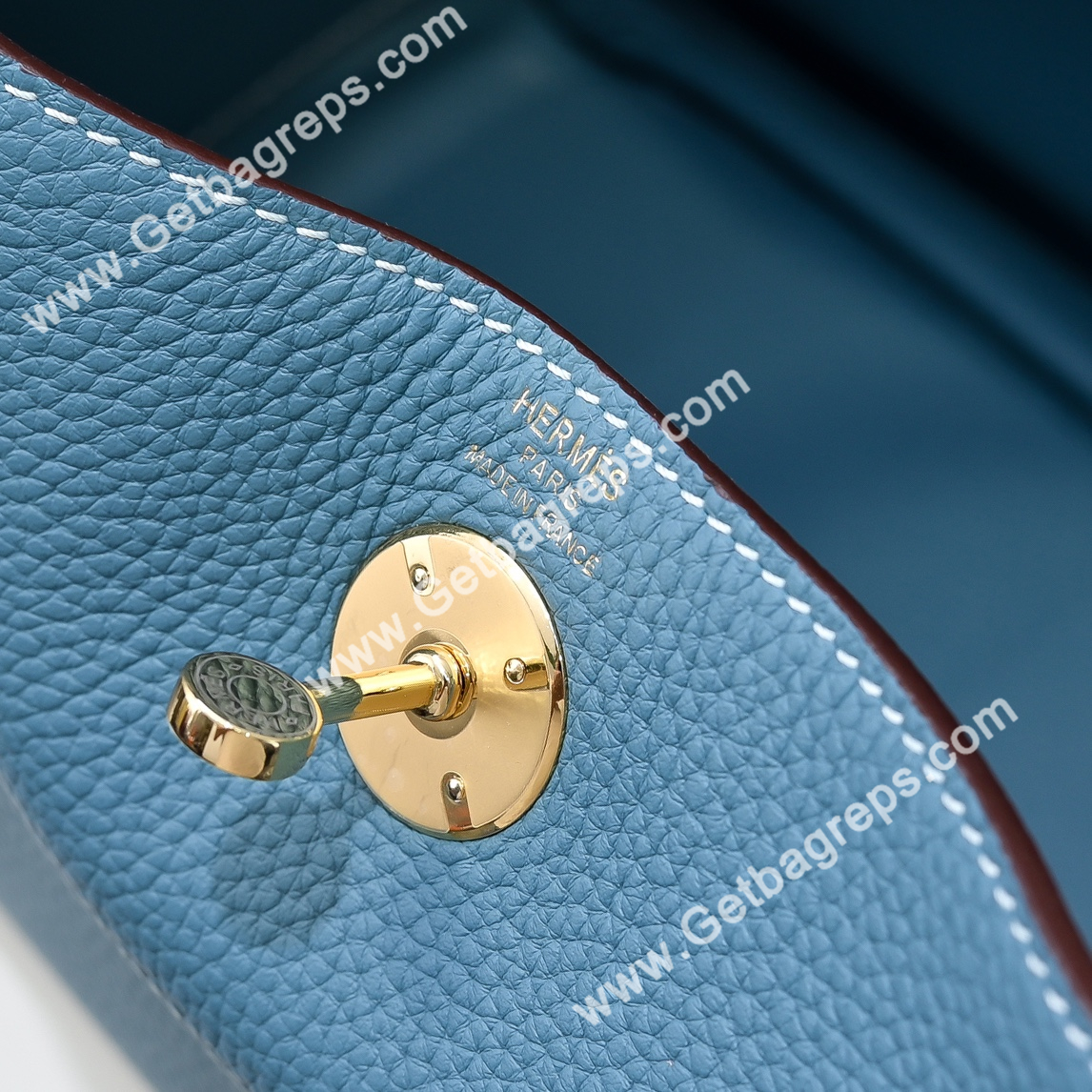 Hermes Lindy Light Blue 19cm and 26cm