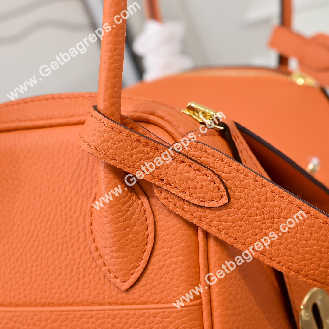 Hermes Lindy Orange 19cm and 26cm