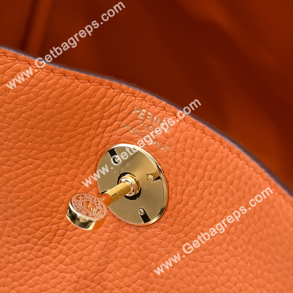 Hermes Lindy Orange 19cm and 26cm