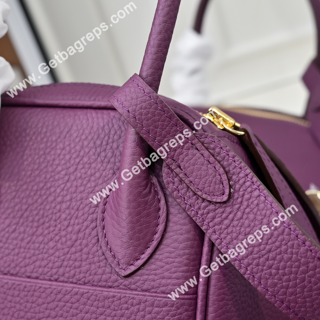 Hermes Lindy PurPle 19cm and 26cm