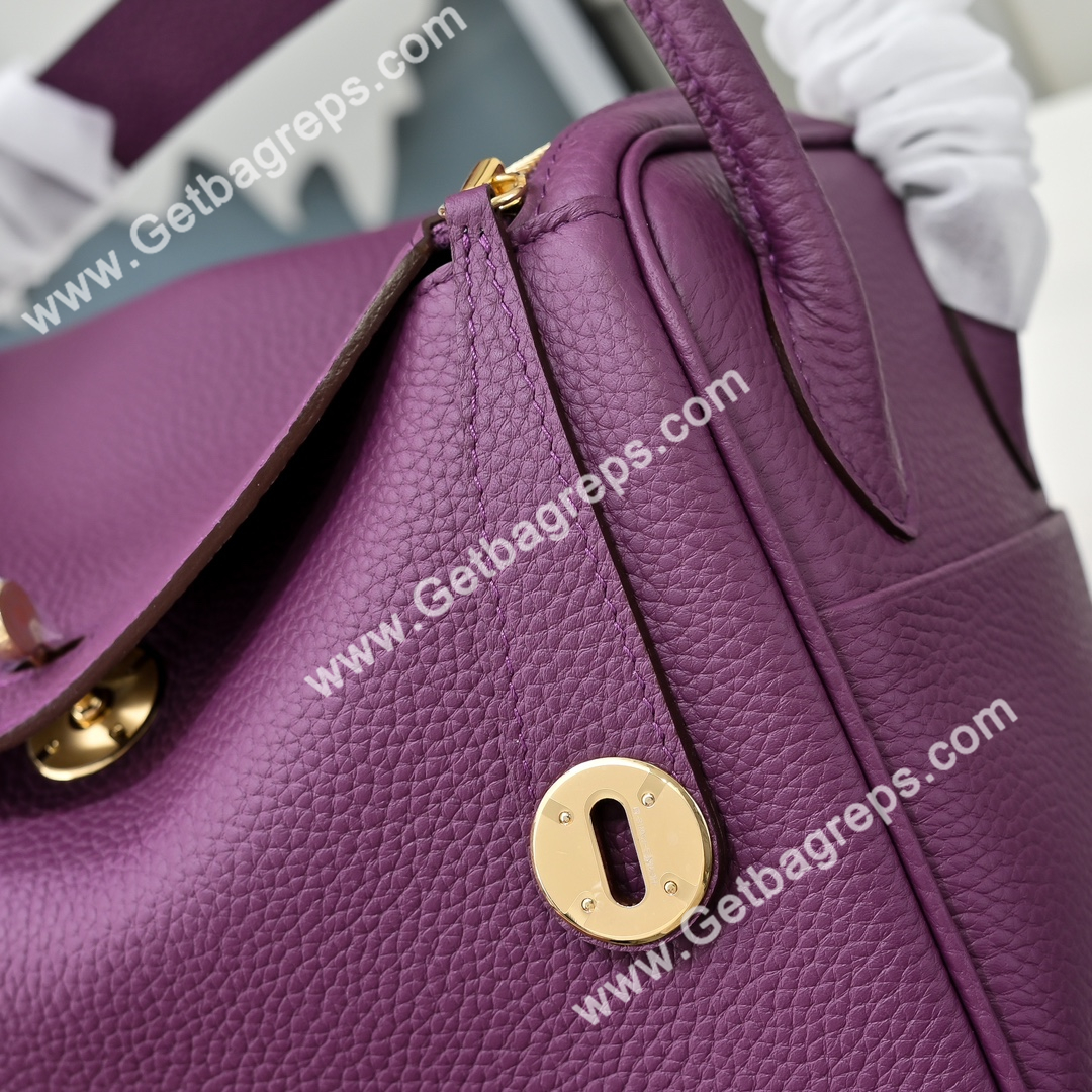 Hermes Lindy PurPle 19cm and 26cm