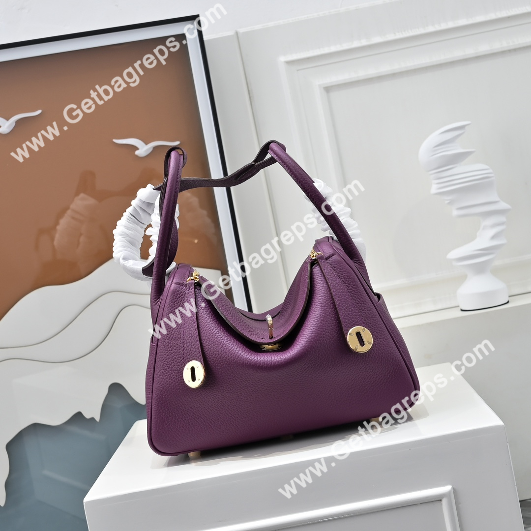 Hermes Lindy PurPle 19cm and 26cm
