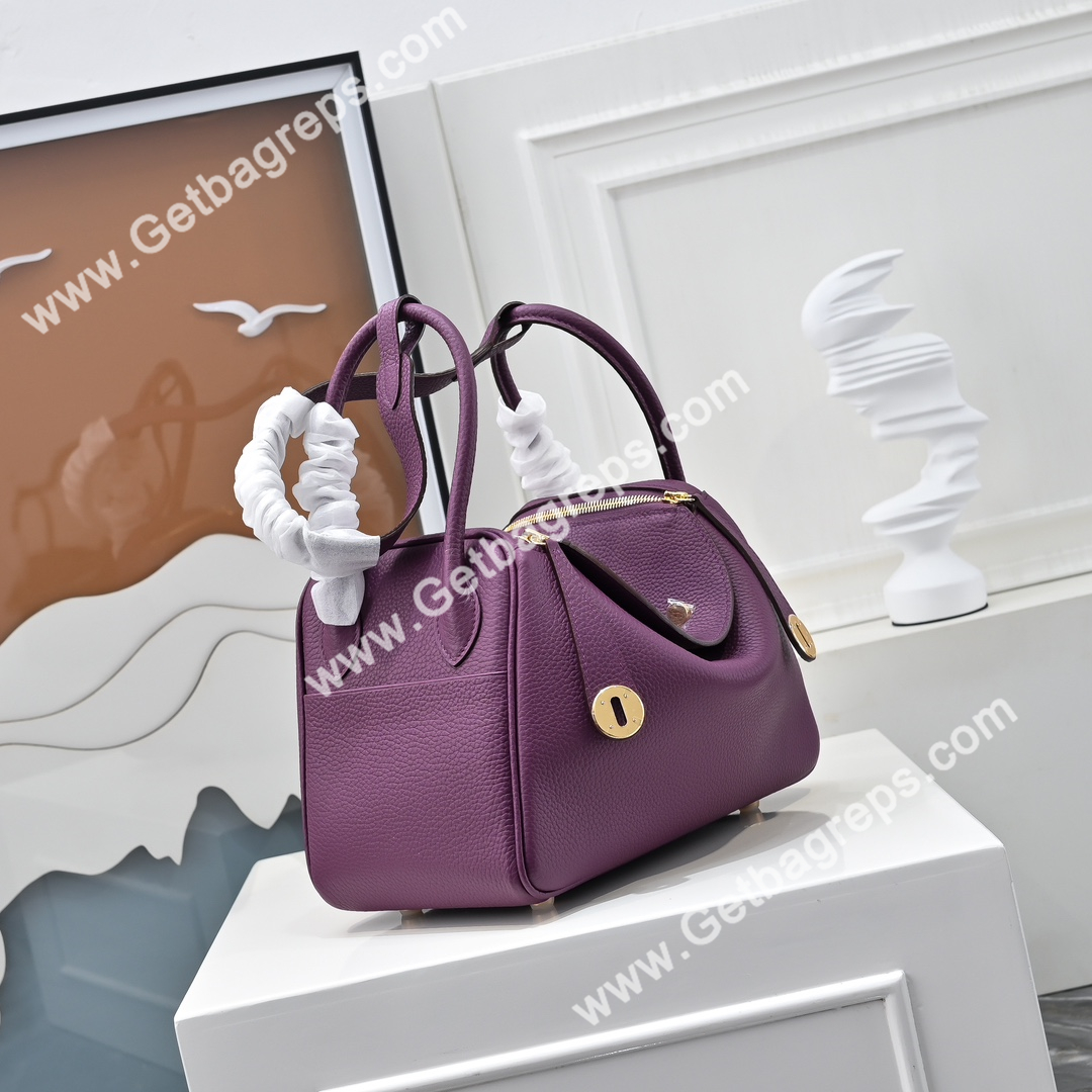 Hermes Lindy PurPle 19cm and 26cm