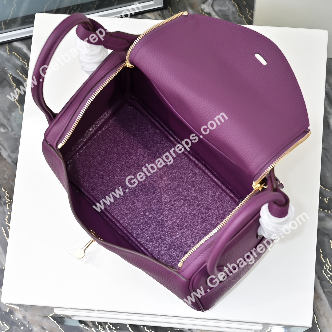 Hermes Lindy PurPle 19cm and 26cm