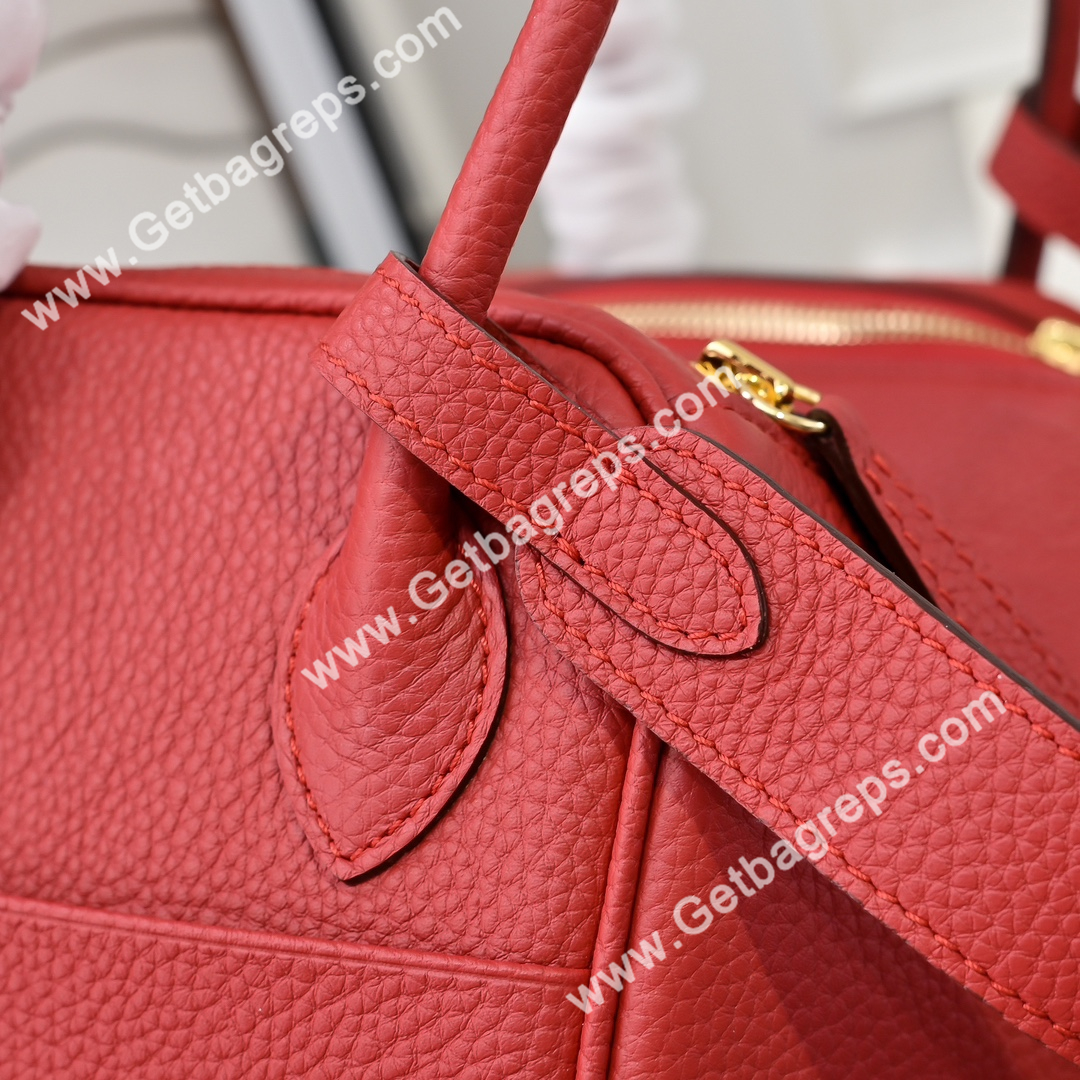 Hermes Lindy Red 19cm and 26cm