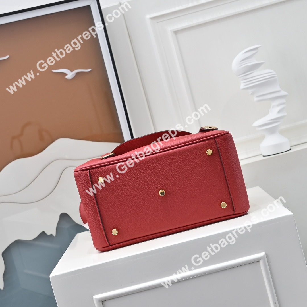 Hermes Lindy Red 19cm and 26cm