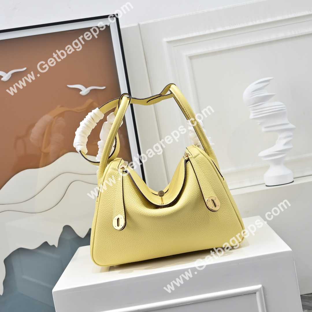 Hermes Lindy Yellow 19cm and 26cm