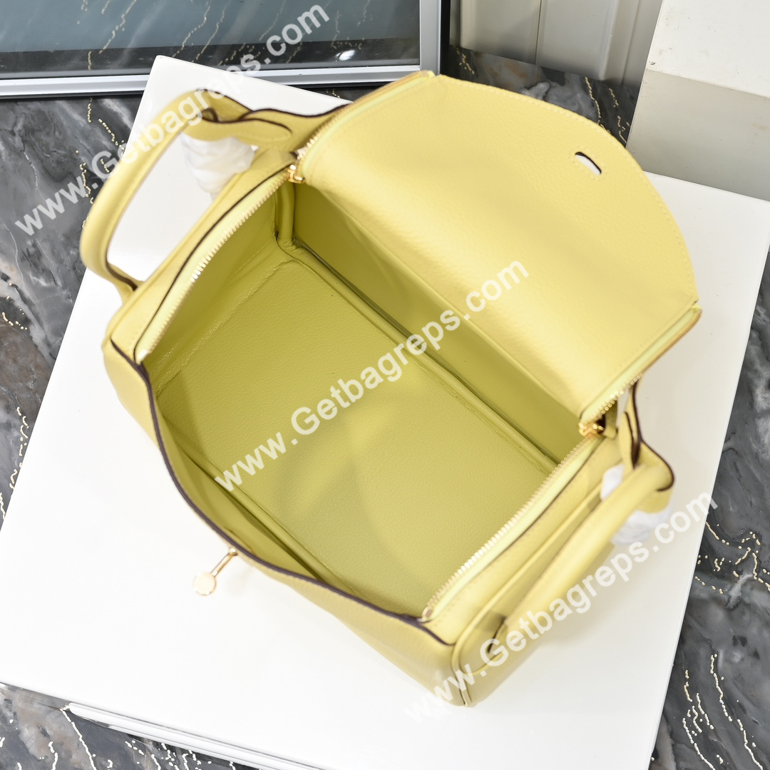 Hermes Lindy Yellow 19cm and 26cm