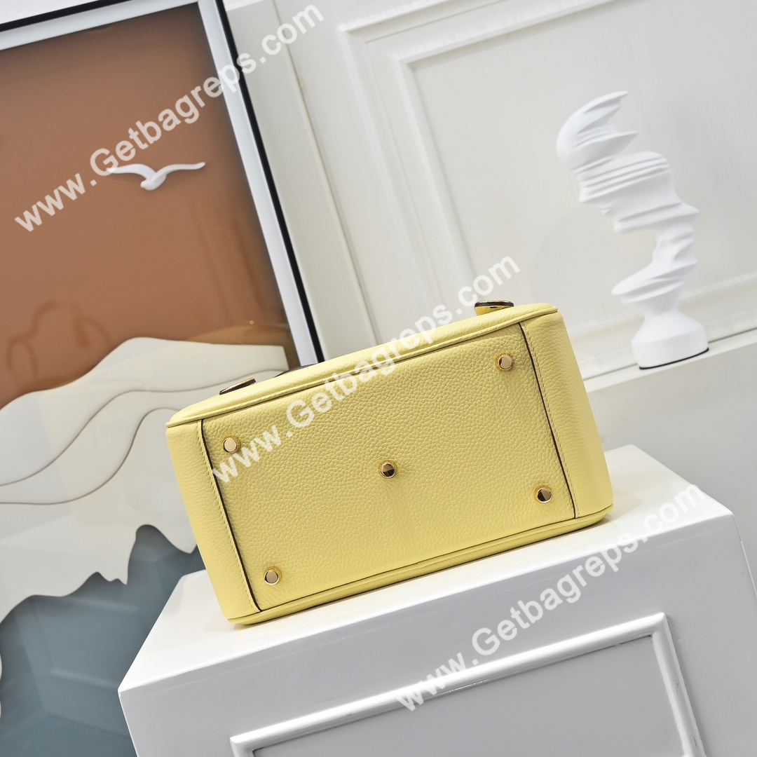 Hermes Lindy Yellow 19cm and 26cm