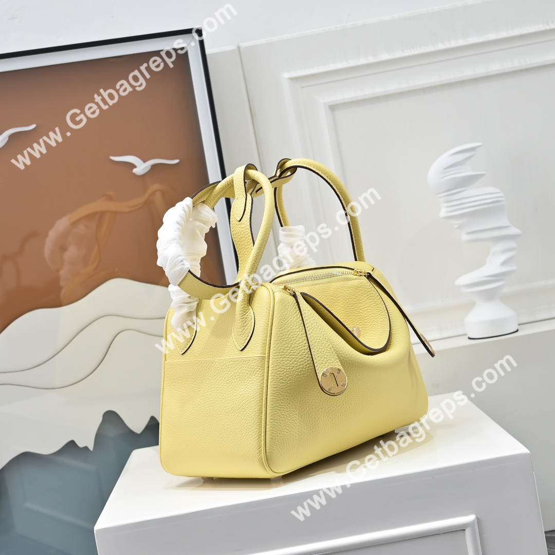 Hermes Lindy Yellow 19cm and 26cm