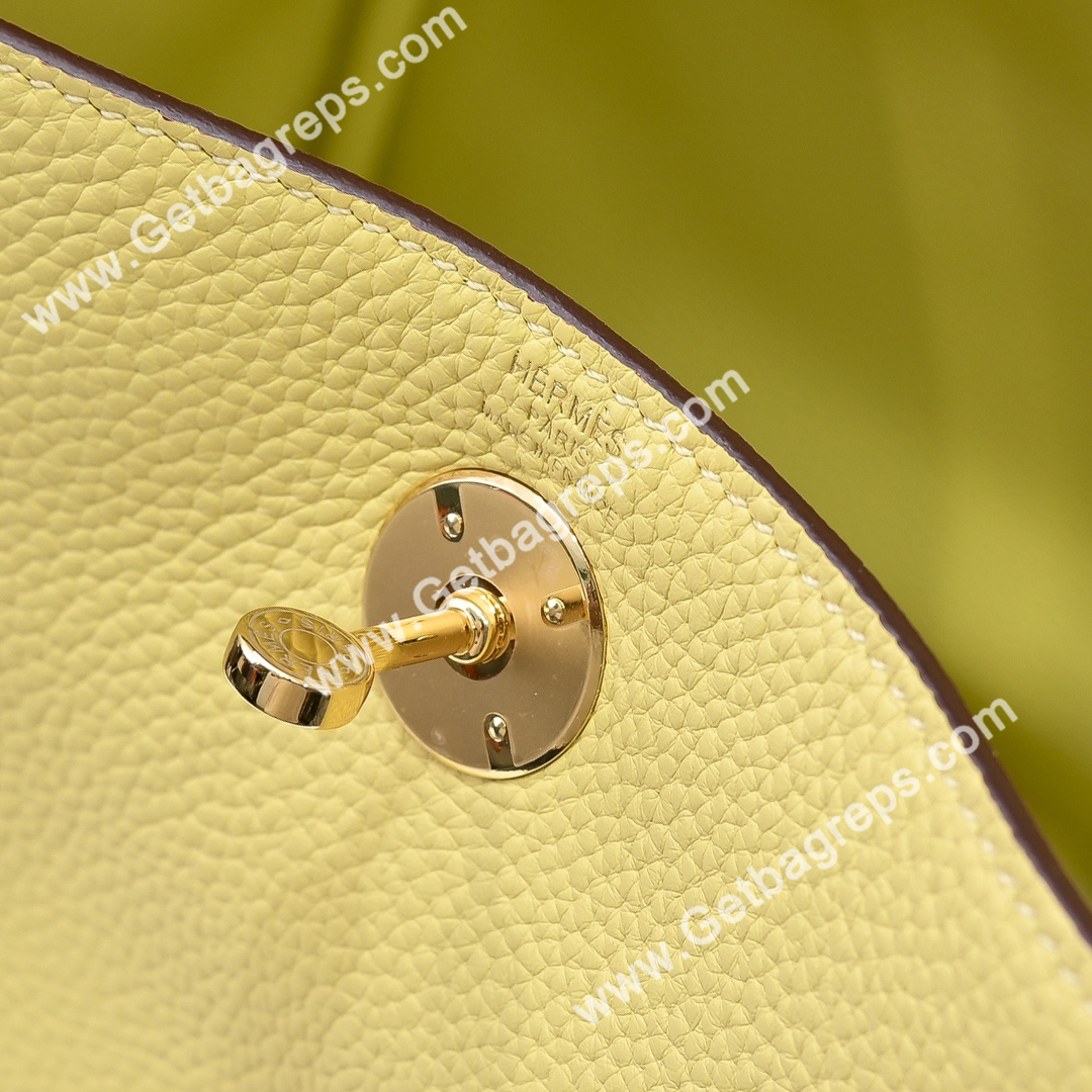 Hermes Lindy Yellow 19cm and 26cm