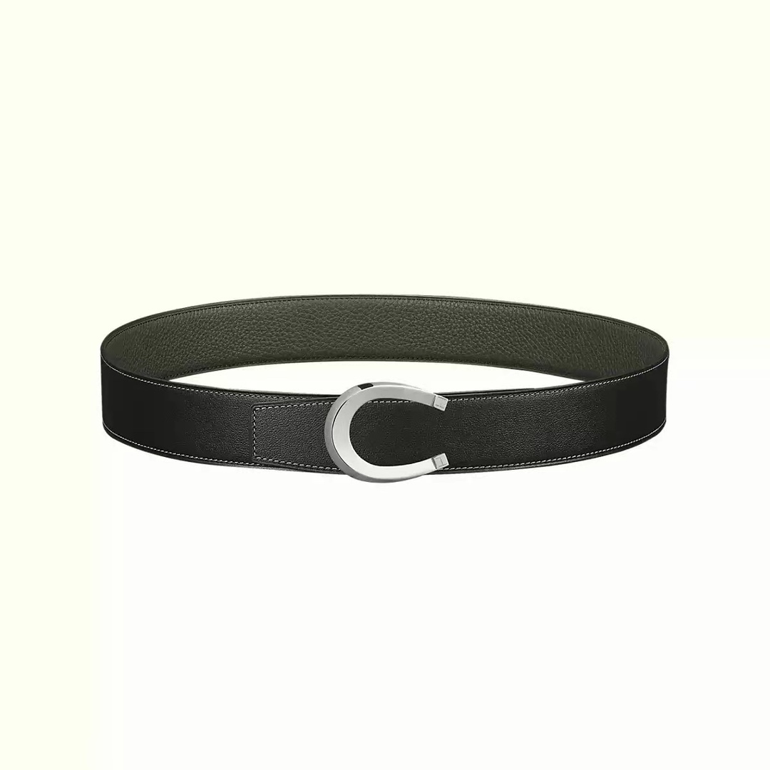 Hermes Mens Leather Belts Width 38mm 146