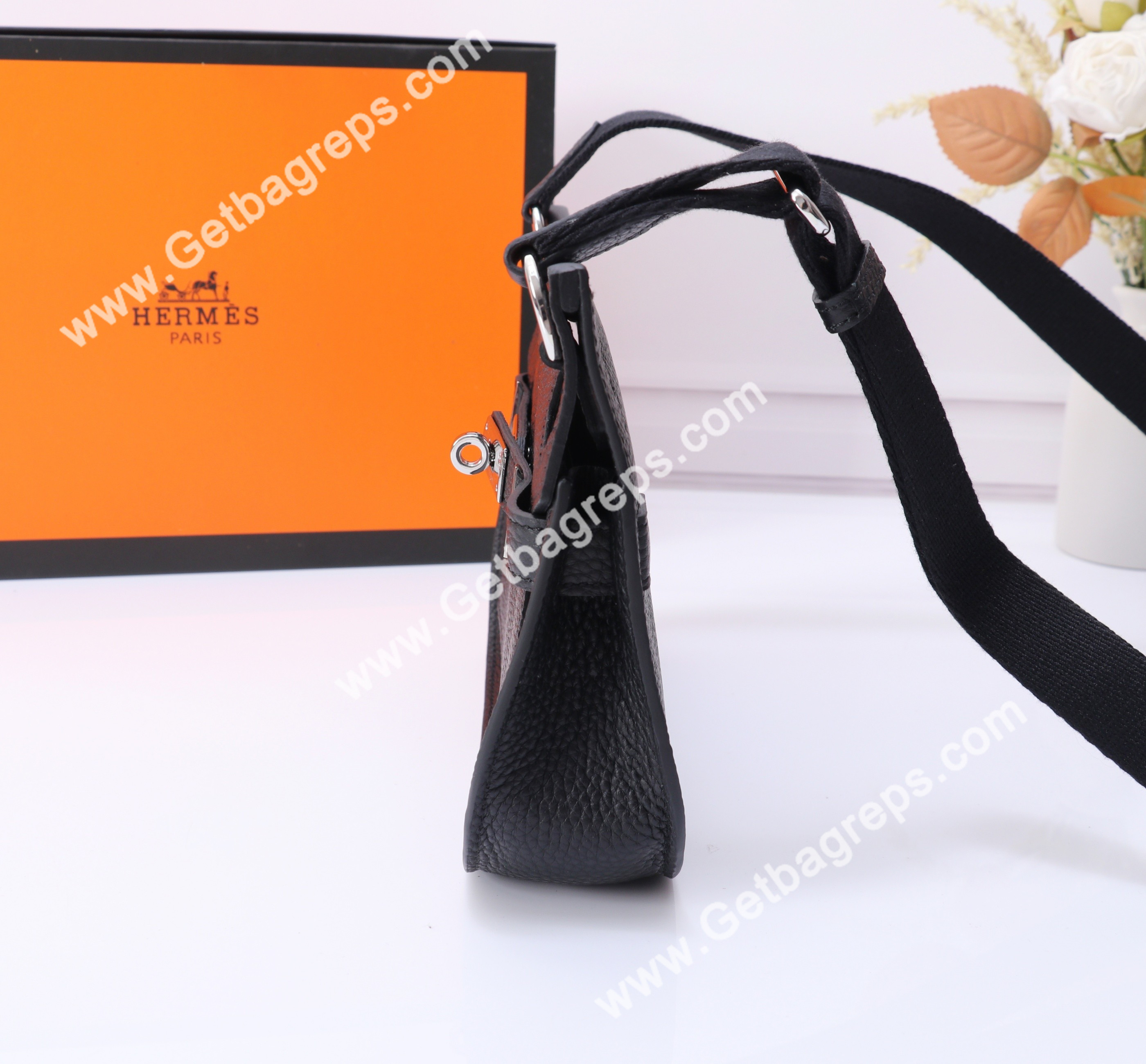 Hermes Mini Jypsiere Black
