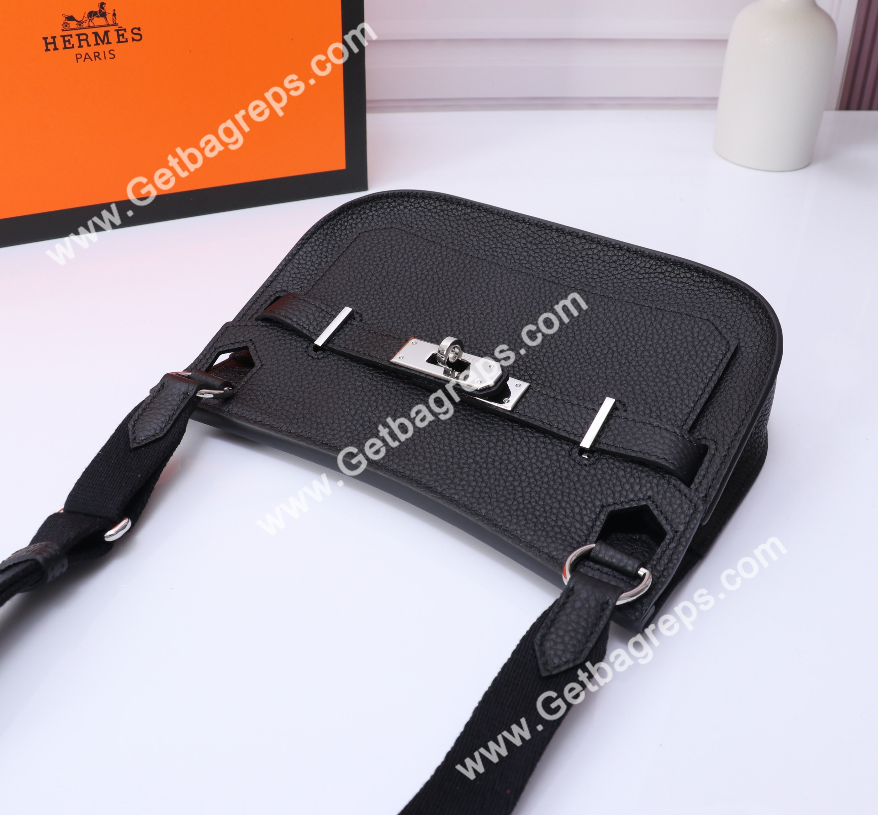 Hermes Mini Jypsiere Black