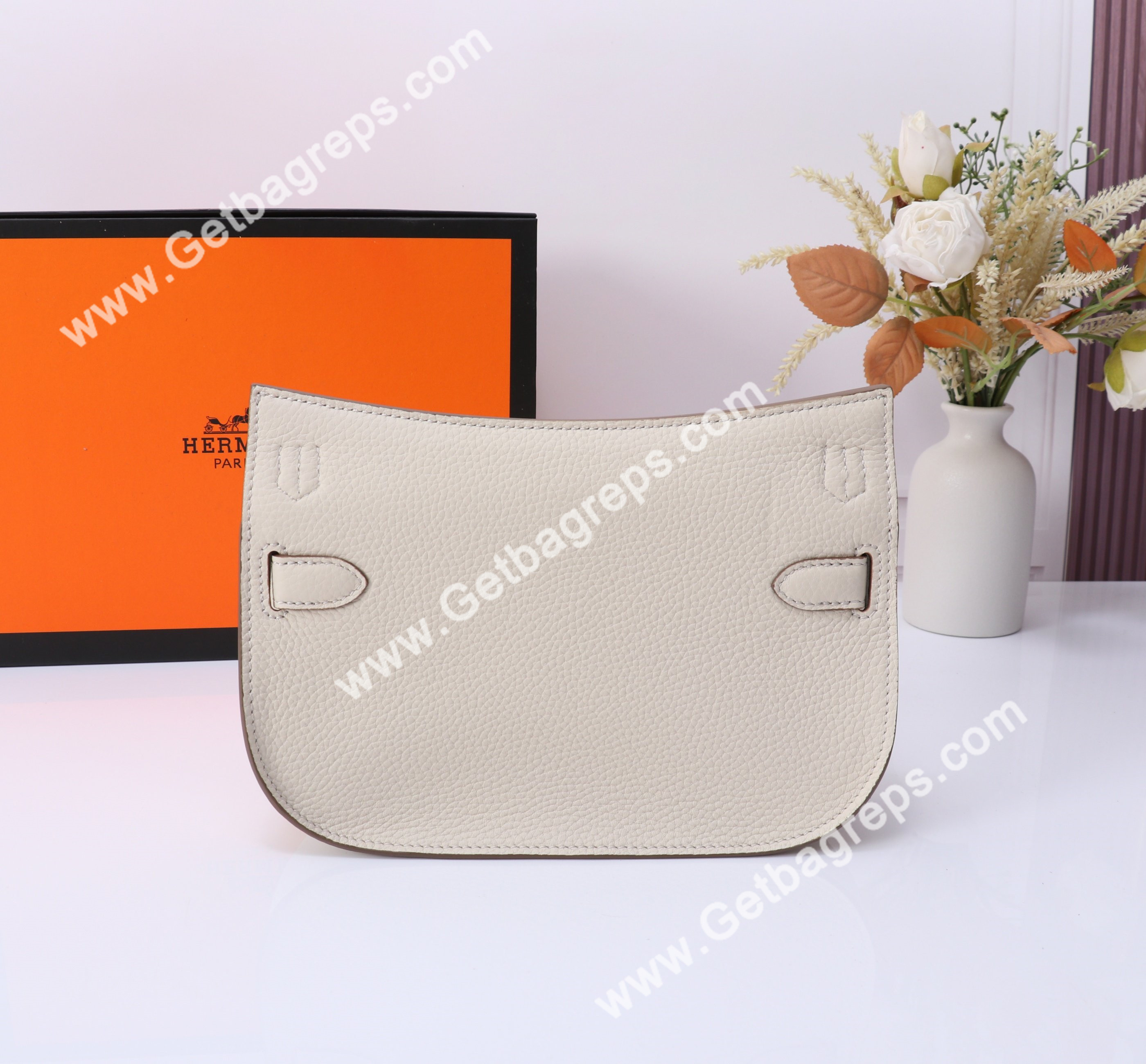 Hermes Mini Jypsiere White