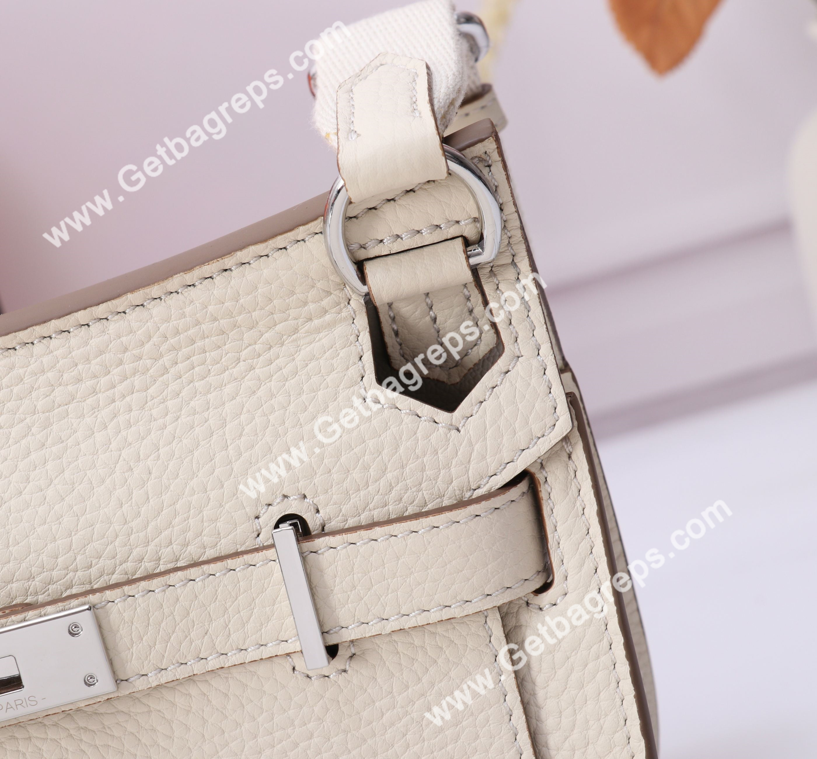 Hermes Mini Jypsiere White