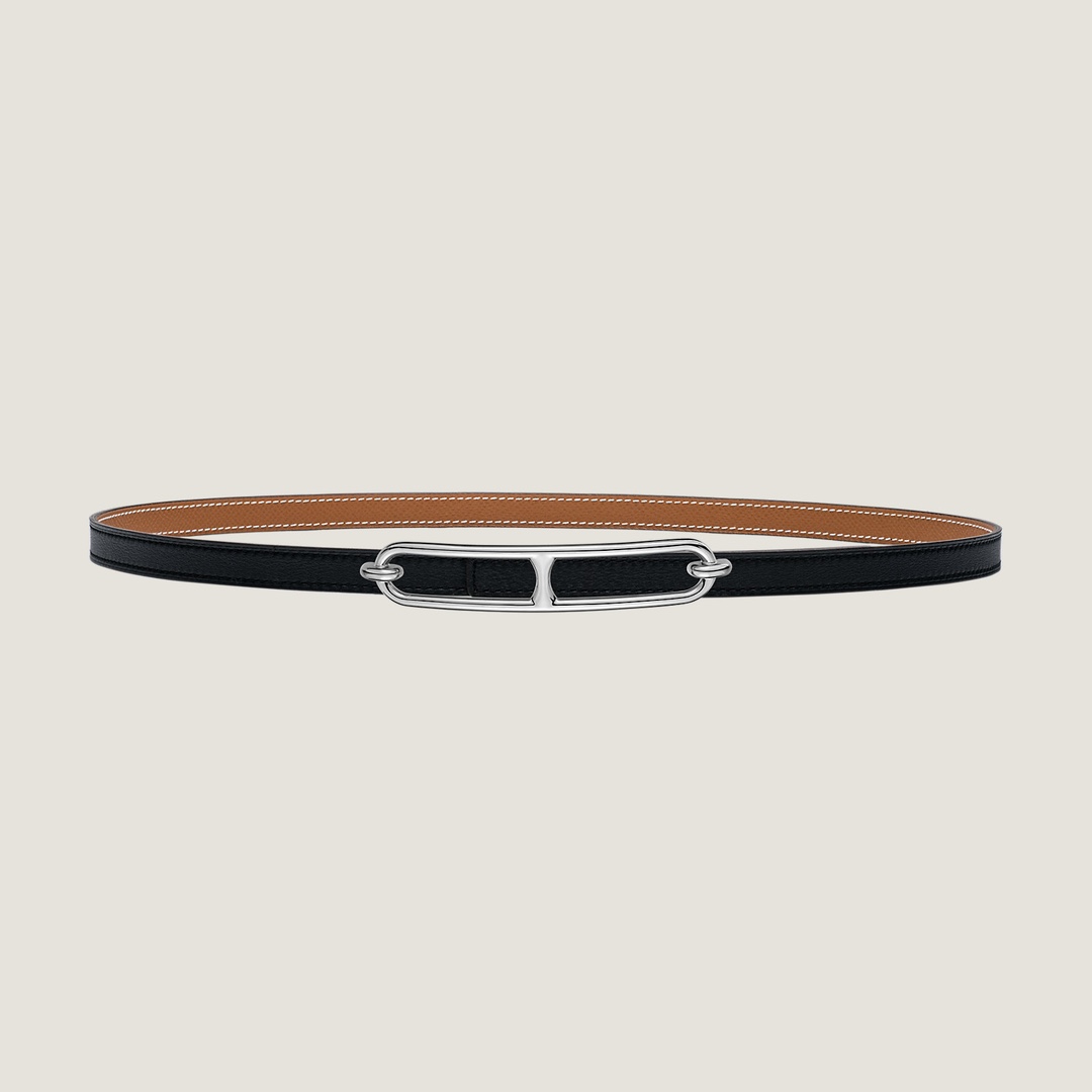 Hermes Women Leather Belt Width 1.3cm 040