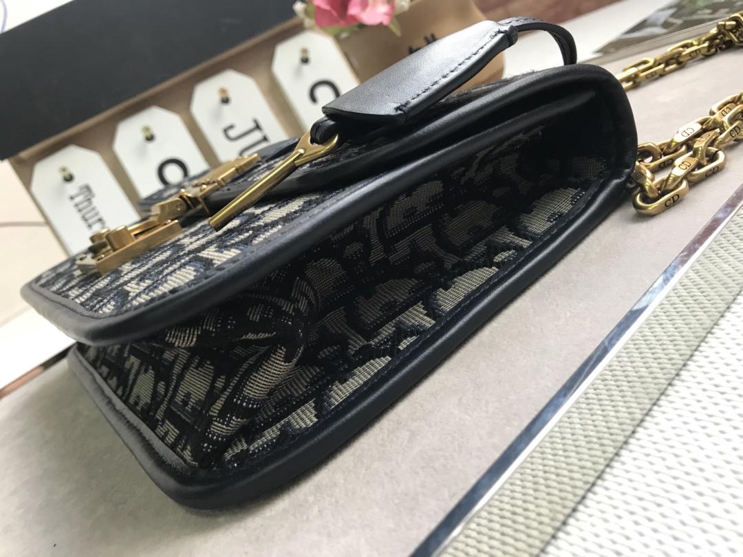 High Quality Dior Diorraddict Shoulder Bag in Black Canvas