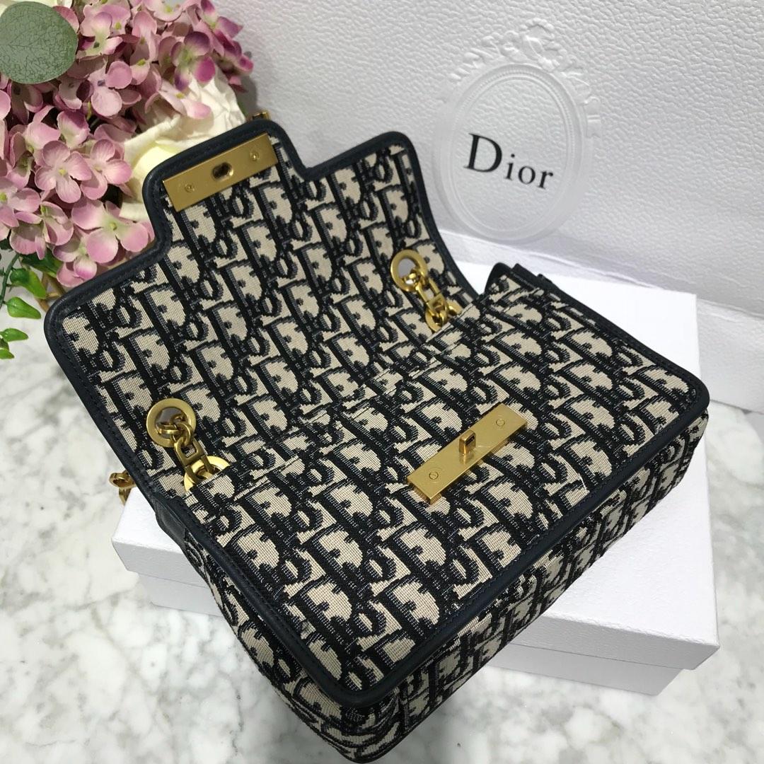 High Quality Dior Oblique Saddle Women Shoulder Bag