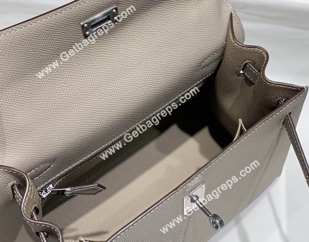 Kelly 25cm Epsom Asphalt Gary With Silver