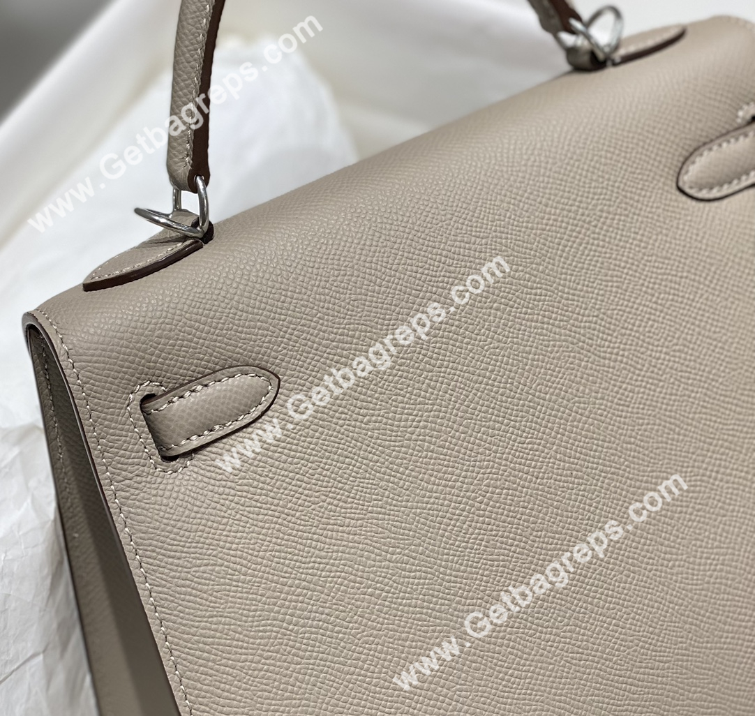 Kelly 25cm Epsom Asphalt Gary With Silver