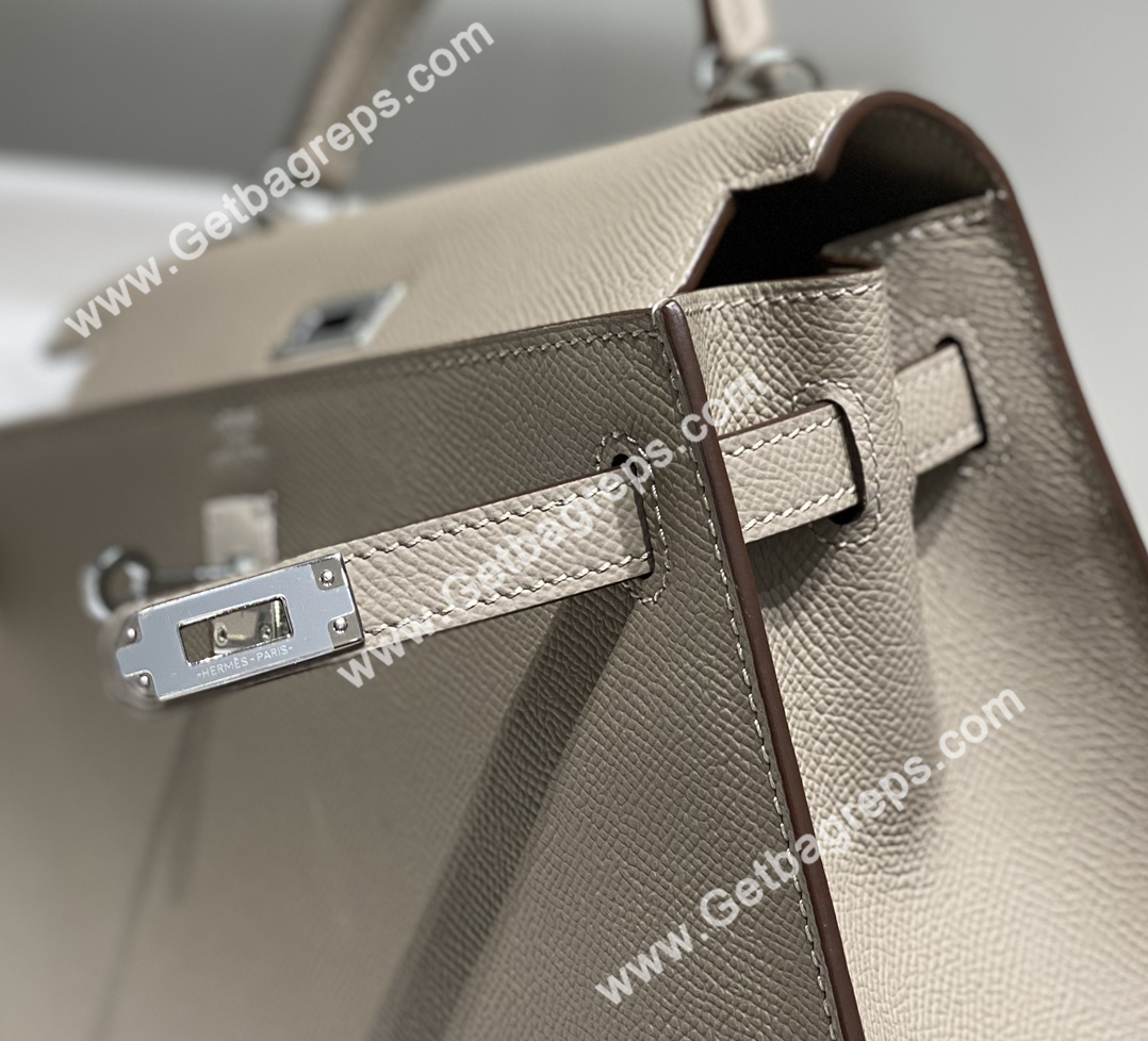 Kelly 25cm Epsom Asphalt Gary With Silver