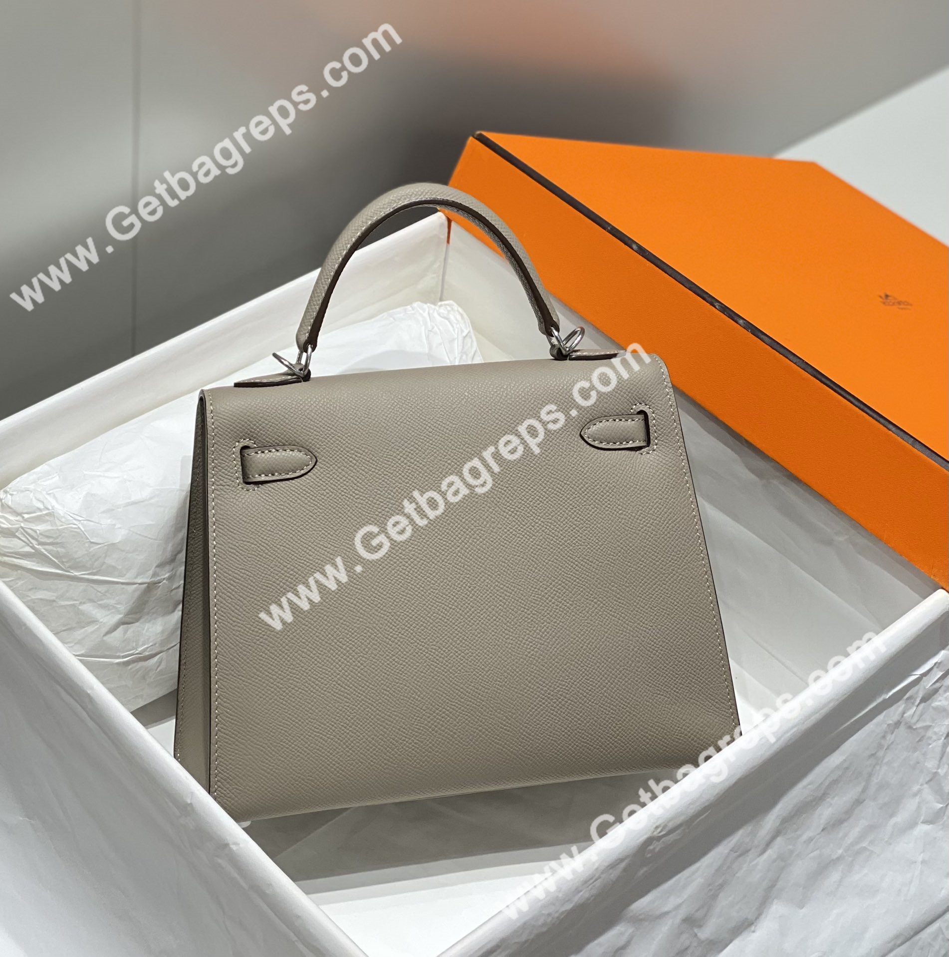 Kelly 25cm Epsom Asphalt Gary With Silver