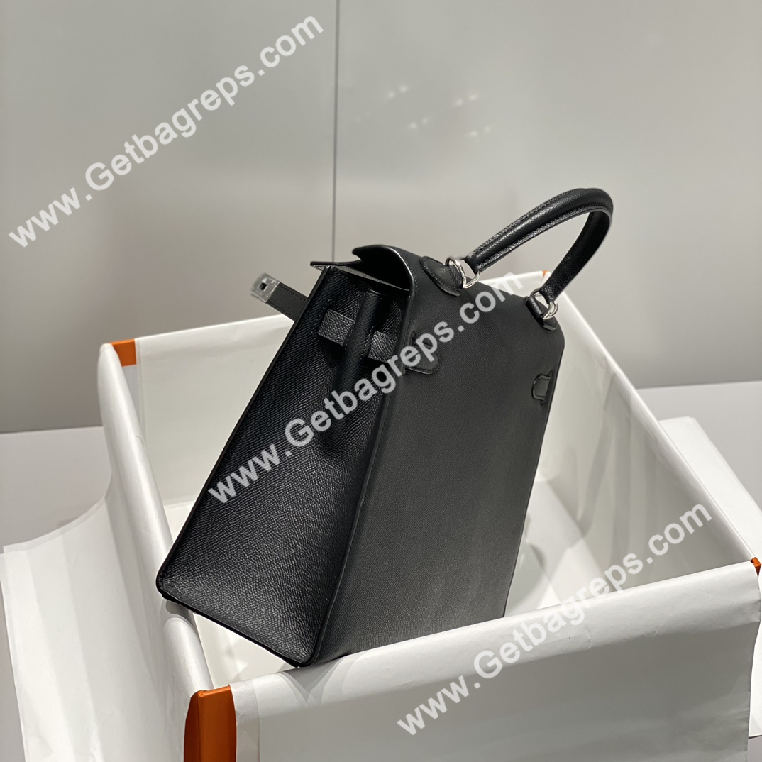 Kelly 28cm Black Grey With Silver