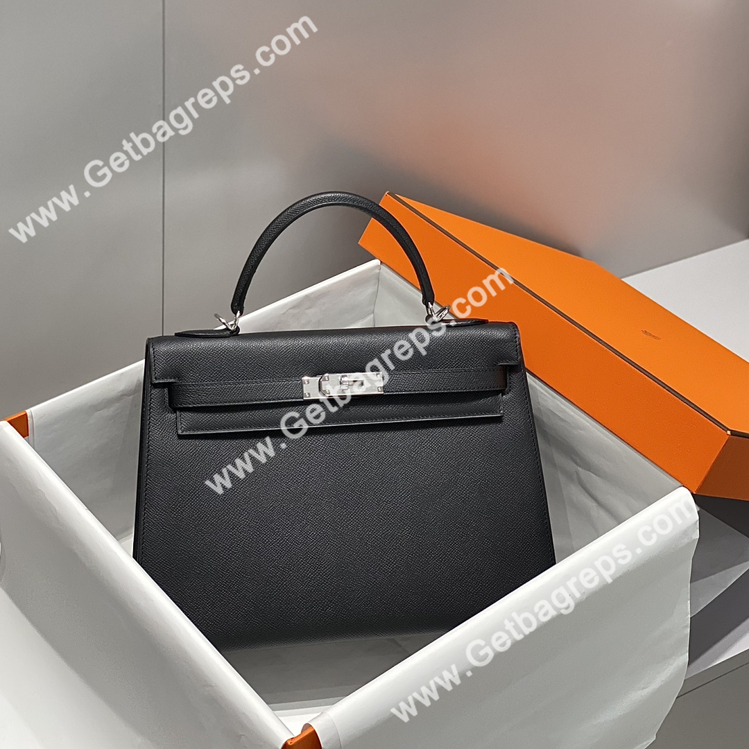 Kelly 28cm Black Grey With Silver