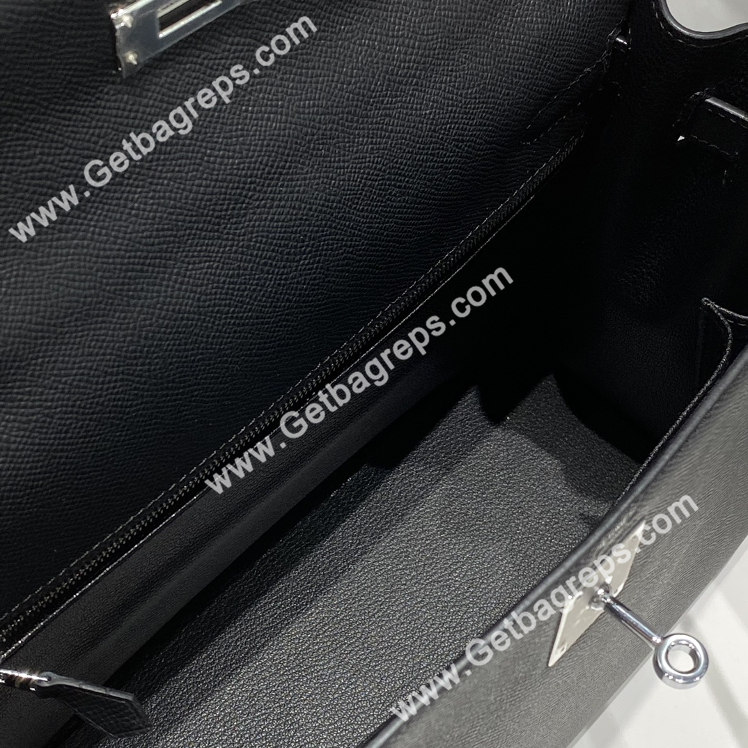 Kelly 28cm Black Grey With Silver