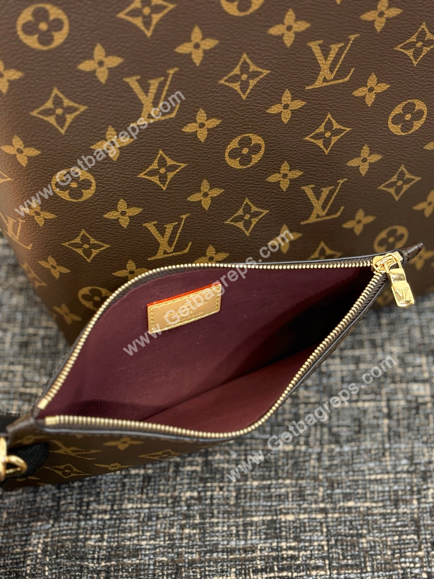 LV M12926 Large All in Bb Monogram